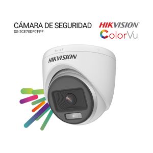 Cámara Domo HIKVISION DS-2CE70DF0T-PF