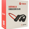 AUDÍFONO DE CONDUCCIÓN DE AIRE, ROJO Y GRIS, TE8078, INALAMBRICO,G3M