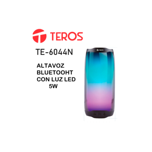 Parlante Teros, TE-6044N, Bluetooth, 5W, 1500mAh,G3M