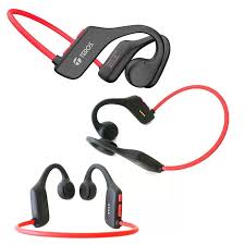 AUDÍFONO DE CONDUCCIÓN DE AIRE, ROJO Y GRIS, TE8078, INALAMBRICO,G3M
