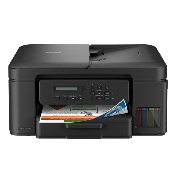 IMPRESORA MULTIFUNCIONAL BROTHER DCP-730DW, WIFI,UDB, P.LCD, DUPLEX, ADF