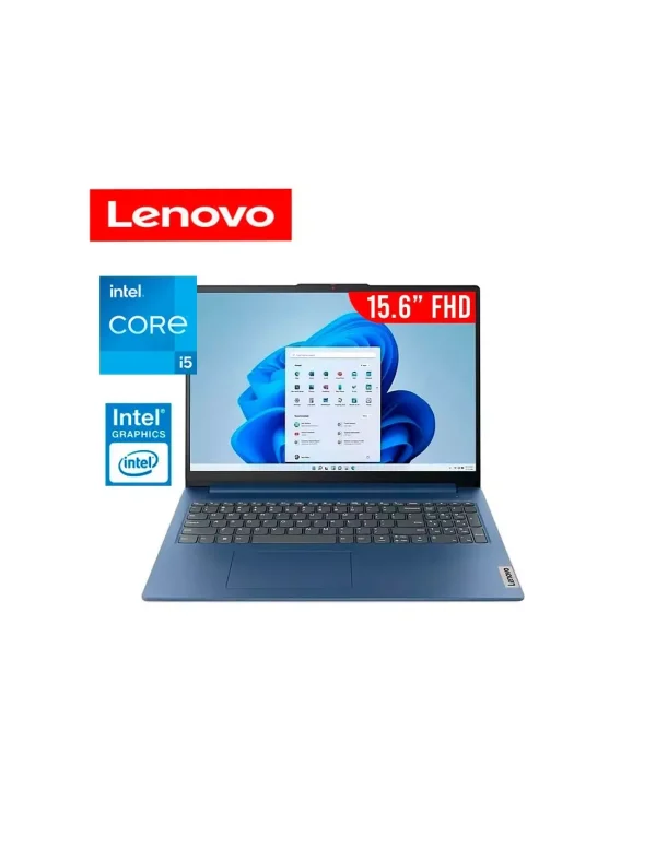 PORTATIL LENOVO IP Slim 3 15IRH8, 15.6 FHD TN, Ci5-13420H 4.6GHz, 16GB DDR5, SSD 512GB