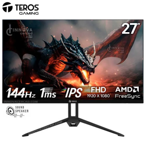 MONITOR TEROS IPS TE-2714S FHD 27 144HZ/ 1MS/ 1920X 1080/ HDMI/ DISPLAYPORT