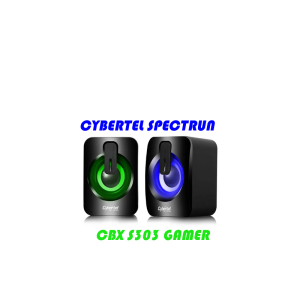 PARLANTE CYBERTEL SPECTRUN CBX S303 GAMER 2.0  LED RGB
