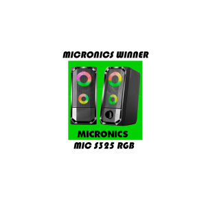 PARLANTE MICRONICS WINNER 2.0 MIC S325 RGB 2.5″