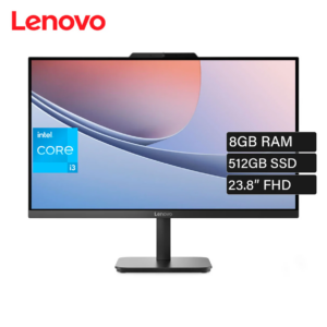 AIO LENOVO V100, 23.8" FHD IPS, CORE I3 N305 3.8GHz, 8GB DDR4, SSD 512GB