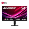 Monitor Plano LG 24U411A-B, 23.8" FHD IPS, 120HZ ,5MS,HDMI, VGA,Headphone Out