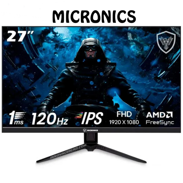 MONITOR GAMER MIC FENIX MF24FF-144, 24P, 144HZ, 1MS, IPS FHD